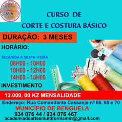 Curso de Corte e Costura Básico